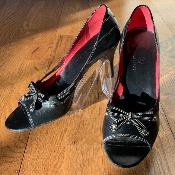 Cole Haan Trista Heels Pumps Black - Size 6.5 - Picture 1 of 11